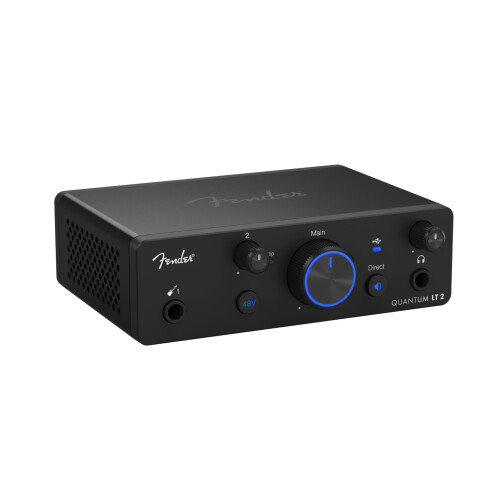 Fender Fender Quantum LT 2 | USB-C Audio Interface for Music Production, MAX-HD Mic Pre 2