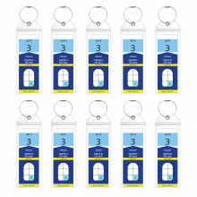 10er-Pack Kreuzfahrt Gepäckanhänger - Wasserdichte PVC Kreuzfahrtschiff Gepäcketiketten S