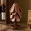 Creative Tree-Shaped Solid Wood Trivet Coaster - Heat-Resistant Kitchen Trivet and Tabletop Decor, Foldable, Coffee Color 4