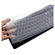 Fonetek Universal Standard Keyboard Protective Silicone Cover, Waterproof/Dustproof for Desktop Keyboards