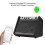 Coolmusic Mini Electric Drum Amp 20W, Bluetooth Electronic Drum Amplifier Keyboa 4