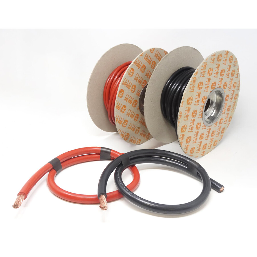 Dbg Hi-Flex Pvc Battery Cable | 50Mmâ² Pure Copper Core | 1/0 Awg | Flexible Powe 5006014483919