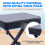 Pyle Piano Bench Guitar & Drum Stool, Adjustable Height Keyboard Seat, Folding M 4