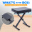 Pyle Piano Bench Guitar & Drum Stool, Adjustable Height Keyboard Seat, Folding M 7