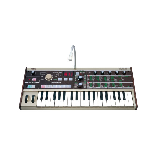 Korg - MICROKorg - 37 Key Analogue Modelling Synthesizer with Vocoder - Grey