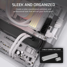 Corsair Elite Premium Type 5 Individual Sleeved PSU Cable Starter Kit – Low-Prof