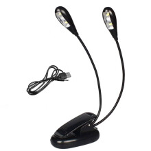 Cerioll Music Stand LED Light, Music Stand Lamp, with 2 Flexible Gooseneck Arms,