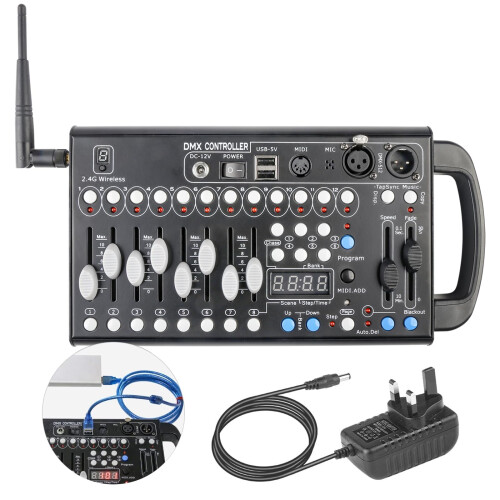 DMX Controllers Lighting, DJ Light Controller for Live House, DMX Controller 512