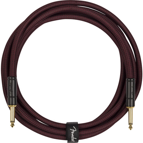 Fender Fender Limited Edition Deluxe 10' Tweed Cable, Oxblood