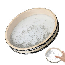 UZEXYO 10 Inch Ocean Drum Rain Drum for Sound Healing and Relaxation Gentle Sea Wave Sound Instruments for Meditation Stress Relief