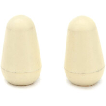 Fender Road Worn Stratocaster Switch Tip, Aged White (2)