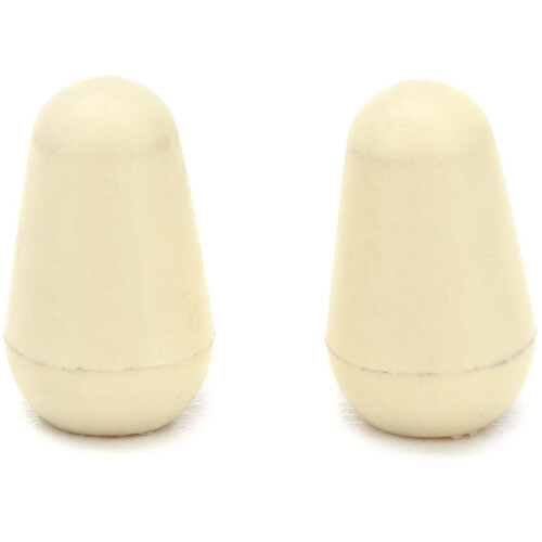 Fender Fender Road Worn Stratocaster Switch Tip, Aged White (2)
