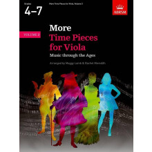 More Time Pieces for Viola, Volume 2: Music through the Ages (Time Pieces (ABRSM