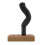 Fender Fender Essentials Guitar Wall Hanger, Walnut 4