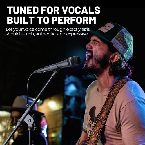Phenyx Pro Supercardioid Handheld Dynamic Microphone with XLR Cable PM-26S 1