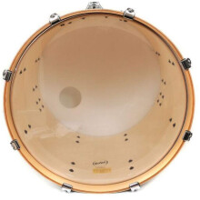 RockSolid 22" Clear Skin Bass Drum Batter Head - Twin Ply with oil between plies