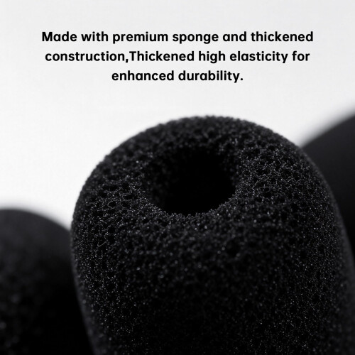 10 Pack Soft Foam Microphone Windscreen Pop Filters for Headset Mics 2