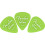 Fender Fender Glow In The Dark 351 Picks, 12-Pack 1