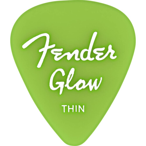 Fender Fender Glow In The Dark 351 Picks, 12-Pack 1