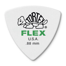 Jim Dunlop 456R.88 Guitar Picks, White
