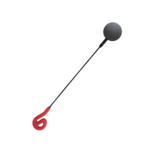 TTETTZ Large Gong Stick with Friction Mallet, Accessory for Yoga Sounds, Red