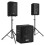 VONYX VX1015BT 2.1 Active PA System Package with Bluetooth PA Mixer and Active S 2