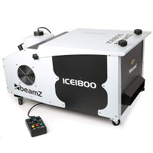 beamz ICE1800 low fog machine – 1800W ground fogger for stage, weddings, or danc