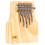 Meinl Percussion Solid Series Kalimba - Medium-Large Thumb Piano - Tuning A C C 1