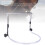 Harmonica Holder, Adjustable Hands-Free Support, Harmonica Mount Alloy Steel Nec 5