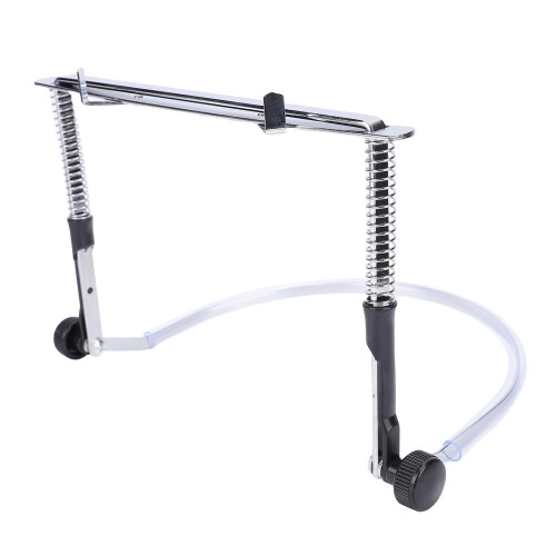 Harmonica Holder, Adjustable Hands-Free Support, Harmonica Mount Alloy Steel Nec 1