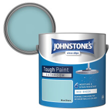Johnstone's - Bathroom Paint - Blue Shore - Mid Sheen Finish - Stain Blocker Pai
