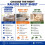 Raulde 6 Pack Extra Large Plastic Dust Sheets for Decorating 3.6 x 3m (12 x 10ft 7