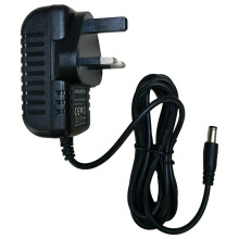 POWER SUPPLY COMPATIBLE WITH CASIO AD-12 KEYBOARD DIGITAL PIANO 12V 1.5A ADAPTER UK