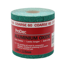 ProDec 60 Grit Coarse Grade Green Aluminium Oxide Abrasive Sanding Paper