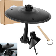 Musfunny Car Drum Cymbal Air Vent: Car Drum Kit with Drum Stick Crash-Ride Cymba