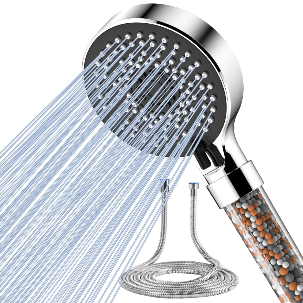 Magichome Shower Head And Hose 2M, High Pressure Filter Shower Head 5 Modes, Uni 5008097492406