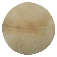 2 Pcs Bodhran Drum Goat Skin Natural – Irish Bodhran Djembe Hand Drum Native Frame & Shamanic Snare & African Traditional Frame Drum Heads Shaved (2