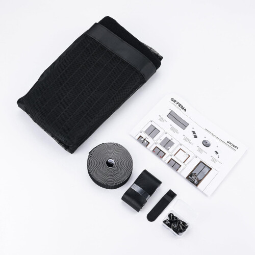 GRIFEMA Magnetic Fly Screen for Doors, Heavy Duty Mesh Bug Curtain with Powerful
