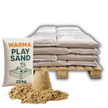 Warma 500kg Premium Grade Play Sand - Non Toxic - Natural & Triple Washed - Suit