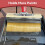 60" Long Handle 6" Decking Paint Brush Deck Stain Applicator with 3" Paint Brush 7