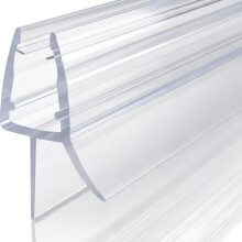 Vellure Shower Screen Seal Strip, Premium Shower Door Seal Strip for 8 mm (+-1)