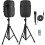 Pyle Portable Bluetooth PA Speaker System, UK Version - 10" 1