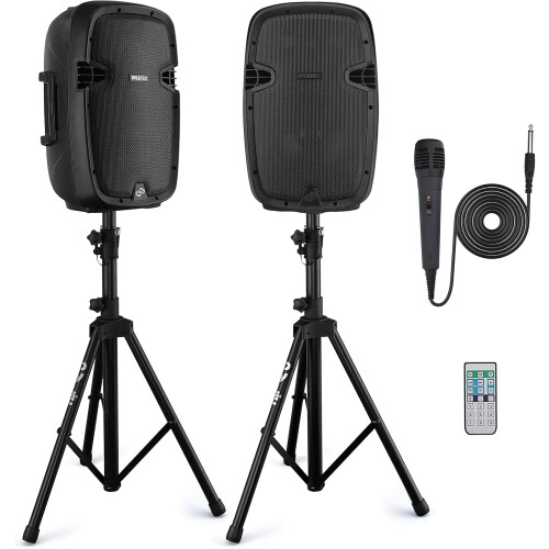 Pyle Portable Bluetooth PA Speaker System, UK Version - 10"