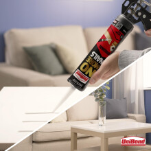 Unibond No More Nails Original Heavy Duty Mounting Adhesive Glue 280ml Cartridge