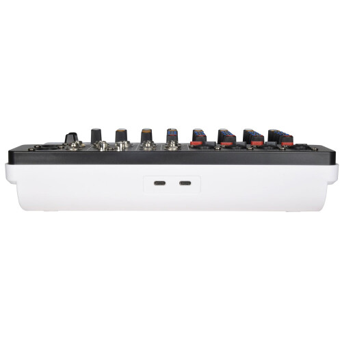 Citronic | Q-PAD-8 Compact Mixer with USB-C Audio Interface, Bluetooth & Digital 2