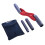 Amtech - 4-Size Interchangeable Brick Jointer Tool for Maintaining and Repairing Brickwork, Durable Cast Aluminium, Ergonomic Handle, Includes Nylon S 1