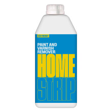 Home Strip Paint Stripper 1 Litre - Non Toxic, Solvent Free, Water Based Paint & Varnish Remover for Wood, Metal, Brick, Concrete, Plaster, Ceramic &