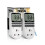2 x NOVKIT Digital Security Timer Plug Socket Programmable Switch Timer with 10 ON-Off Programs and Random Mode for Home and Indoor (230V, 13A, 2 1