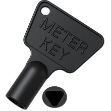 HowseHold Gas Meter Box Key [1 Pack] - Triangle Key - Electric Box Key - Utility