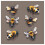 Bumblebee Vinyl Decal Stickers, Cover Marks, Bee Wall Decor, Gift Idea 6